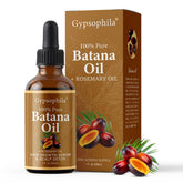 Gypsophila Batana Oil bottle shows pure formula for scalp nourishment.