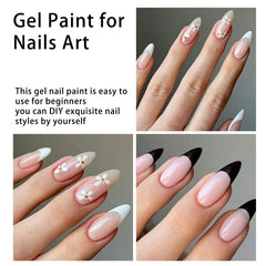 Gyraolvant facilita dibujar lineas y motivos con gel de uñas.