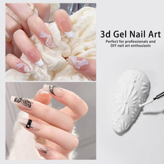 Gyraolvant nail art 3D patterns for creative designs