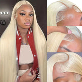 GZX 26-inch 613 lace front wig for natural length and volume
