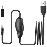 Gzzscortd electric nail drill power cord with USB charger for on-the-go use.
