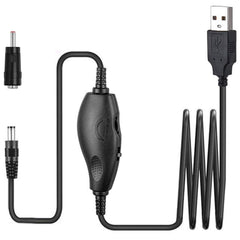 Gzzscortd electric nail drill power cord with USB charger for on-the-go use.