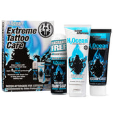H2Ocean Extreme foam soap bottle for gentle tattoo cleansing
