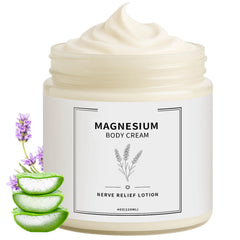 HABOHUSE Neuropathy Cream jar close-up showing soothing hydration and fast absorption.