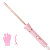 Hahahope skinny curling iron 38inch for precise, long-lasting curls