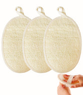 Haikuluo natural loofah sponge for bath exfoliation and eco-friendly cleansing.