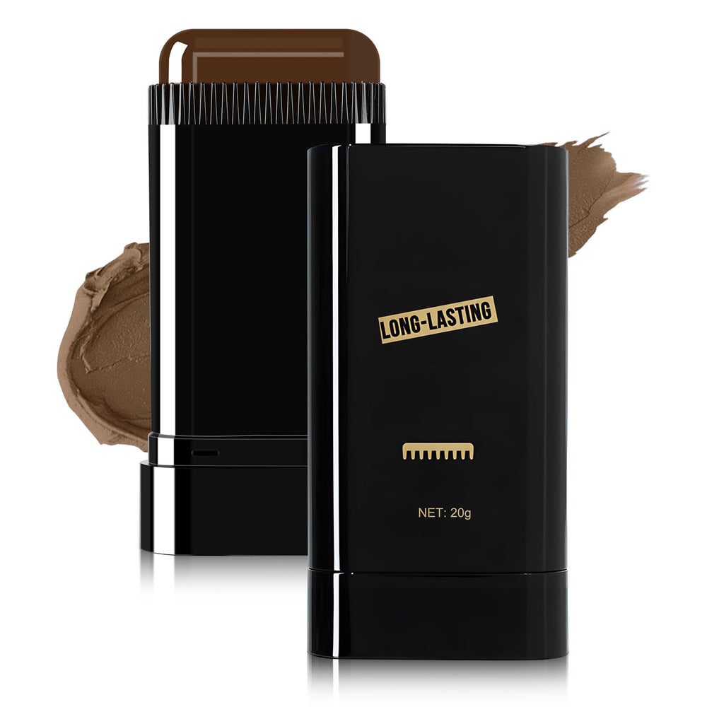 Hair Color Stick Dark Brown with built-in comb for quick gray coverage.