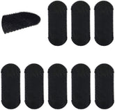 Hair Grippers bundle pack eight black clips for secure hair control in salons.