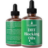 Hair Thickness Maximizer DHT Serum botella, impulso para cabello más densos