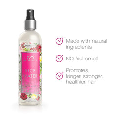 Hairfinity Rice Water Hair Mist ayuda a hidratar y mejorar la elasticidad.