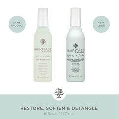 Hairitage spray desenredante facilita desenredar rápido y suave