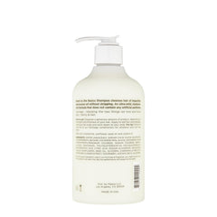Hairitage champú Esencial, etiqueta sin fragancias, ideal para uso diario.