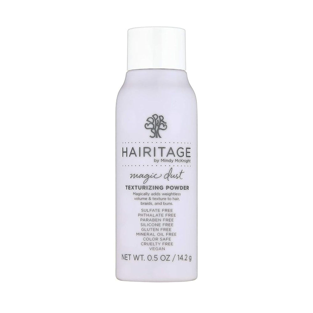 Hairitage polvo texturizante en aplicación seca para añadir volumen