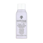 Hairitage polvo texturizante en aplicación seca para añadir volumen