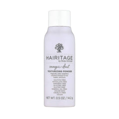 Hairitage polvo texturizante en aplicación seca para añadir volumen