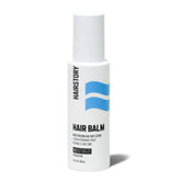 Hairstory Hair Balm bottle pour for easy, even distribution.