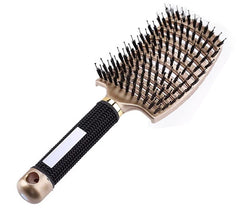 Hairstreaq detangling brush tear-free detangling for all hair types.