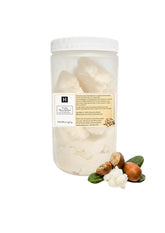 HalalEveryDay ivory shea butter jar shows smooth, all-natural skin care base.