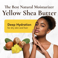 HalalEveryDay shea butter texture detail highlights raw, unrefined quality for nourishing skin.