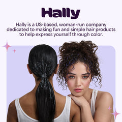 Tono violeta de Lighten Up para contrarrestar amarillamiento en rubios.