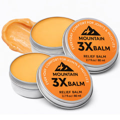 Halpilt Mountain 3X Relief Balm tube shown for post-workout cooling.