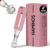 HAMINOS Derma Roller with Reservoir boosts serum absorption for skin care