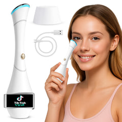 HAMINOS Eye Massager Wand with heat eases eye tension and reduces puffiness.
