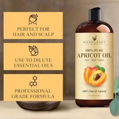 Handcraft Blends Apricot Kernel Oil skin care texture ideal for daily use