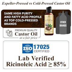 Handcraft Blends castor oil for hair care supports moisture and shine.
