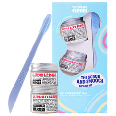 Handmade Heroes lip scrub original jar for smoothing dry lips