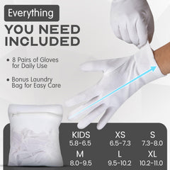 HandsAllright guantes lavables y reutilizables para uso continuo.