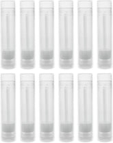 Tubo labial Handy Basics transparente para ver la cantidad restante