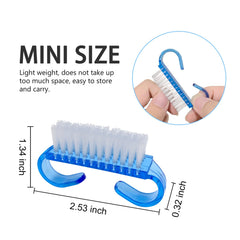 HANWER Nail Brush bristles: soft and firm for effective cleaning without scratching.
