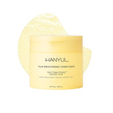HANYUL Yuja Toner Pads under-eye patch close-up for brightness and hydration.