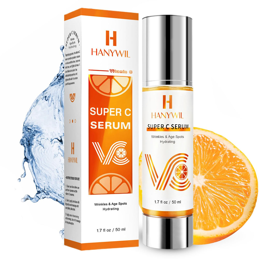 HANYWIL Suero Vitamina C 20% con bomba para una aplicación limpia
