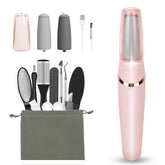 Haootadiy electric foot callus remover showing compact home-use design