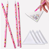 Haozher rhinestone picker pencils and trays set for easy DIY bead placement