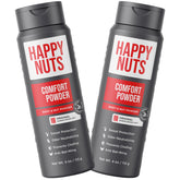 HAPPY NUTS Comfort Powder cap-dispense for precise, all-day comfort.
