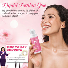 HappyAlley body adhesive with a skin-safe formula for direct skin use and comfortable wear.