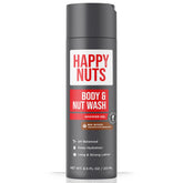 HAPPY NUTS Big Wood: botella de ducha para limpieza profunda y sensación refrescante