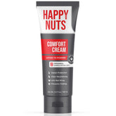 HAPPY NUTS Comfort Cream Deodorant frente del envase con protección diaria.