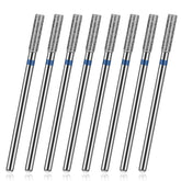 Hariendny 8-piece cuticle drill bits set for precise cuticle care.