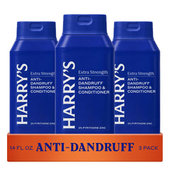 Harry's 2 en 1 champú acondicionador para caspa intensa, alivio suave