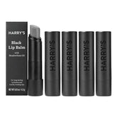 Harry's Black Lip Balm lip-balm-tube in a pack offers lasting hydration.
