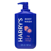 Harry's Gel de Ducha Higo: botella visible y aroma suave para empezar el día.