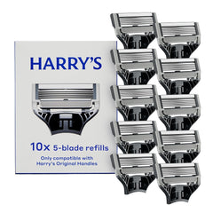 Harry's original razor blade refills in a protective box for freshness