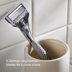 Harry's travel blade cover protects blades during trips and commuting