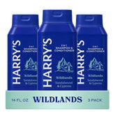 Harry's Wildlands 2in1 bottle view for all hair types