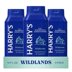 Harry's Wildlands 2in1 bottle view for all hair types