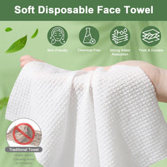 Harvanco lint-free wipes in thick material, reliable makeup removal without shedding.